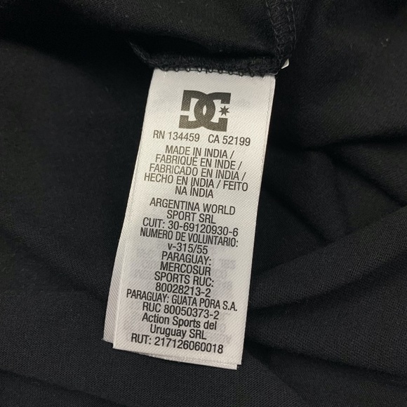 DC MEN'S LONG SLEEVE HOODED TOP NWT - Picture 6 of 9